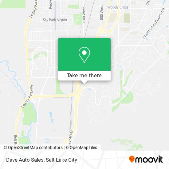 Mapa de Dave Auto Sales