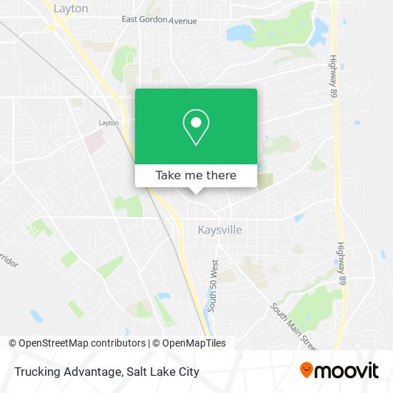 Trucking Advantage map