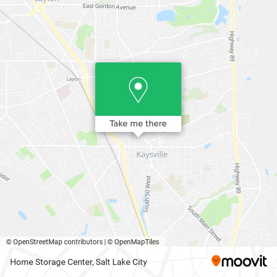 Mapa de Home Storage Center