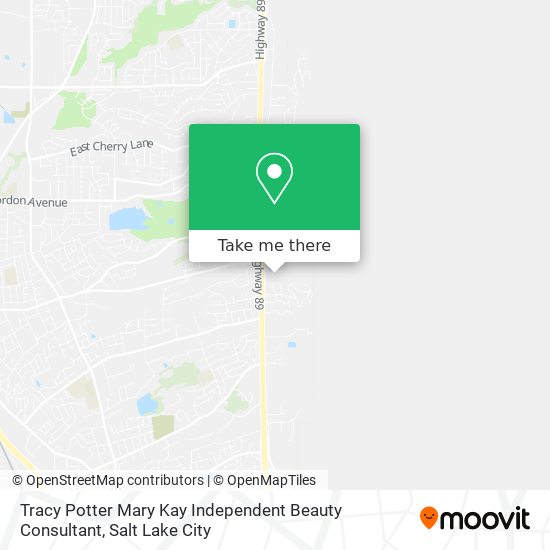 Mapa de Tracy Potter Mary Kay Independent Beauty Consultant