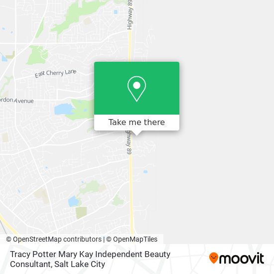 Tracy Potter Mary Kay Independent Beauty Consultant map