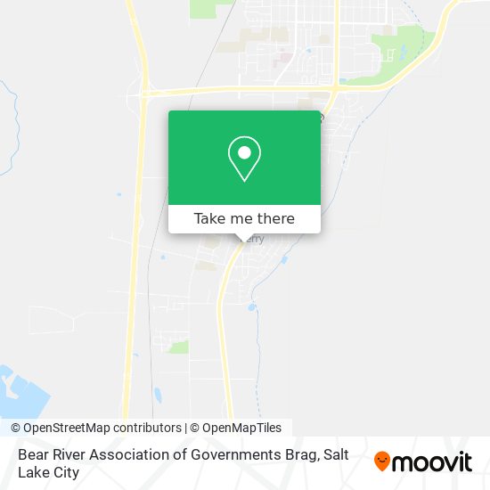 Bear River Association of Governments Brag map