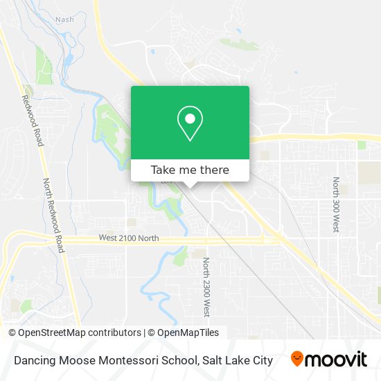 Dancing Moose Montessori School map