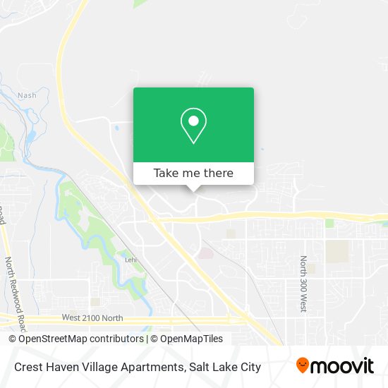 Crest Haven Village Apartments map