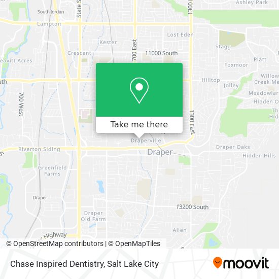 Chase Inspired Dentistry map