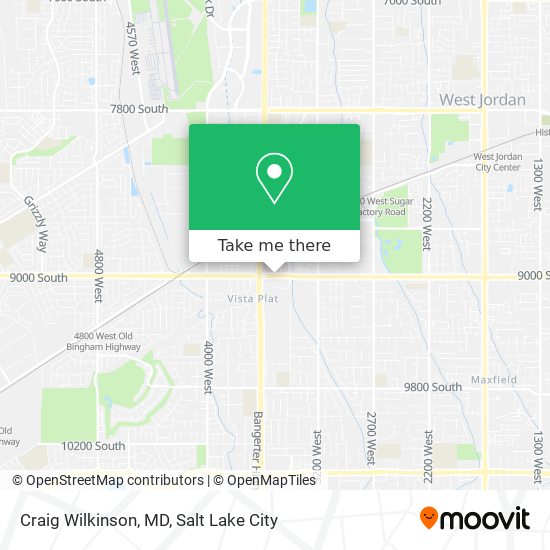 Craig Wilkinson, MD map