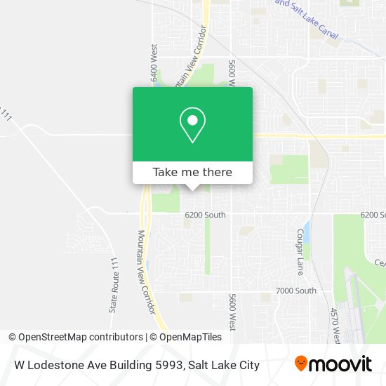 W Lodestone Ave Building 5993 map