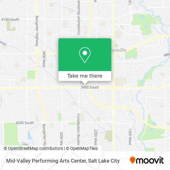 Mapa de Mid-Valley Performing Arts Center
