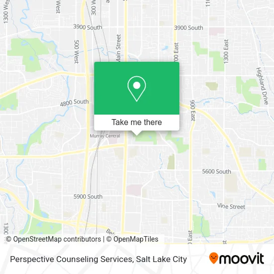 Mapa de Perspective Counseling Services