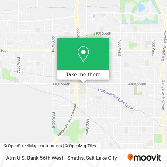 Mapa de Atm U.S. Bank 56th West - Smith's