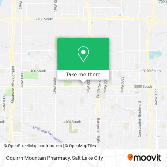 Oquirrh Mountain Pharmacy map