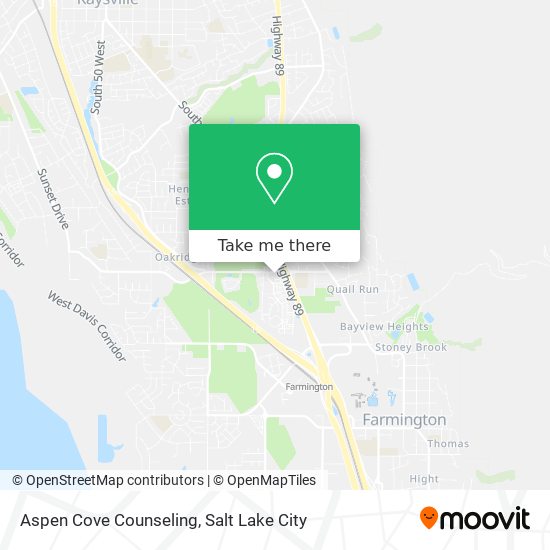 Aspen Cove Counseling map