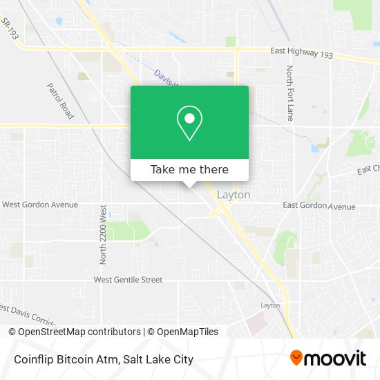 Mapa de Coinflip Bitcoin Atm