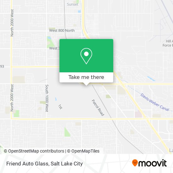 Friend Auto Glass map