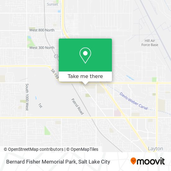 Bernard Fisher Memorial Park map