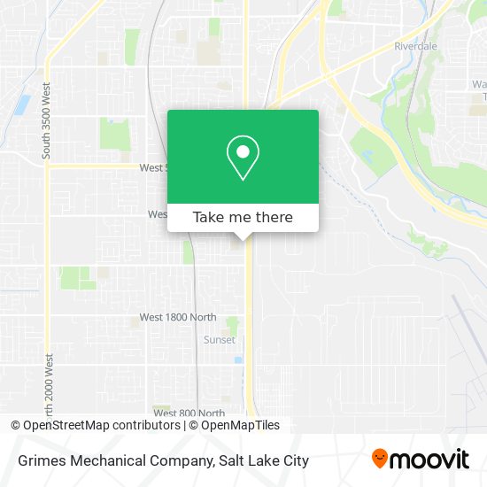 Grimes Mechanical Company map