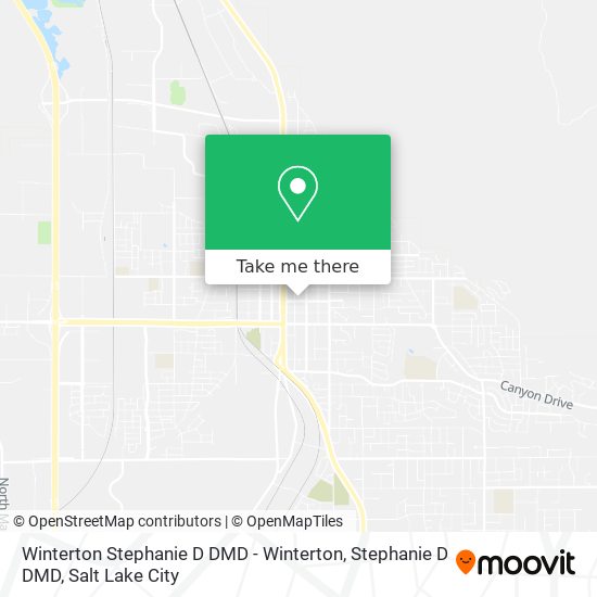 Winterton Stephanie D DMD - Winterton, Stephanie D DMD map