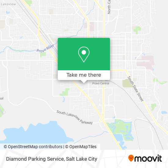 Diamond Parking Service map