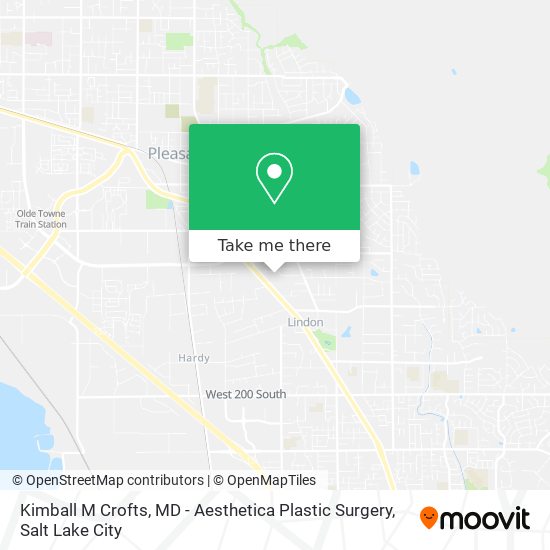 Kimball M Crofts, MD - Aesthetica Plastic Surgery map