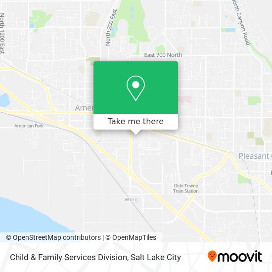 Child & Family Services Division map