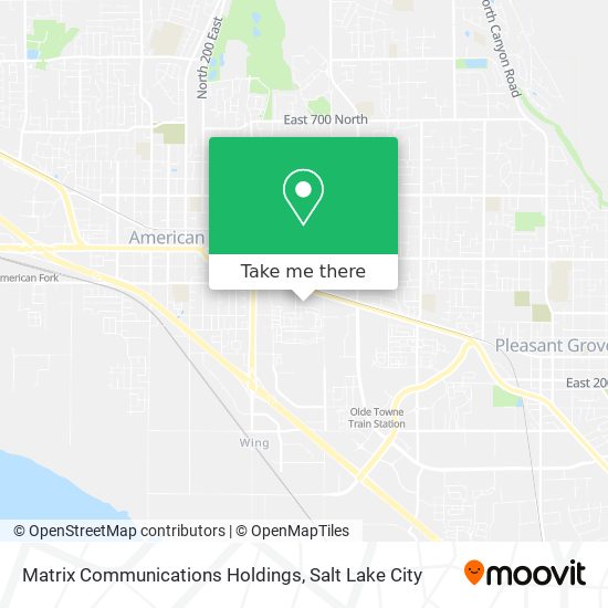 Mapa de Matrix Communications Holdings