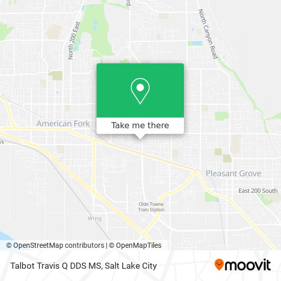 Mapa de Talbot Travis Q DDS MS
