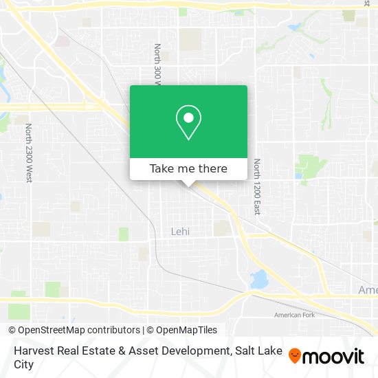 Harvest Real Estate & Asset Development map