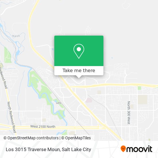 Los 3015 Traverse Moun map