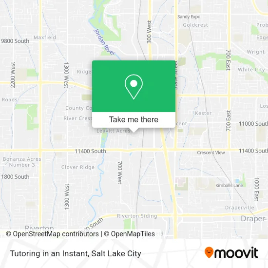 Tutoring in an Instant map
