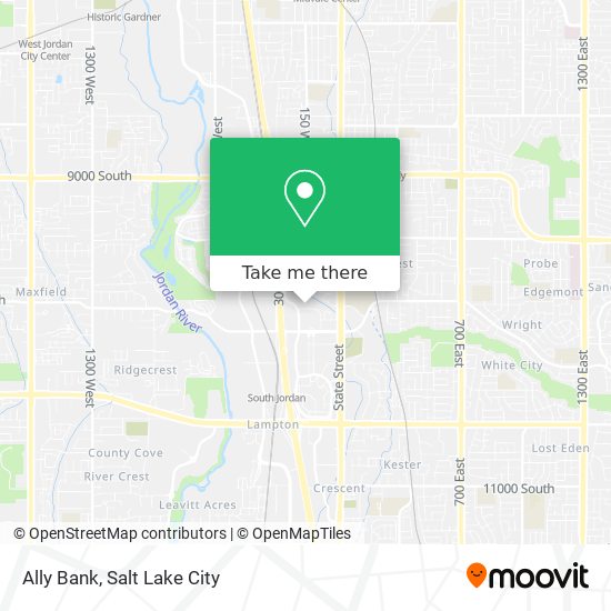 Ally Bank map