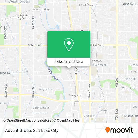 Advent Group map