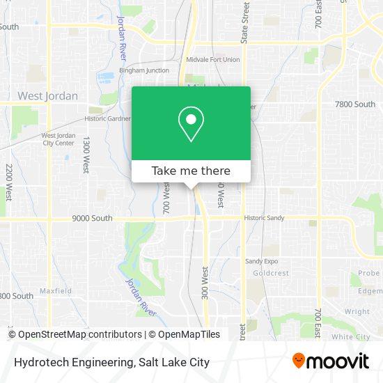 Mapa de Hydrotech Engineering