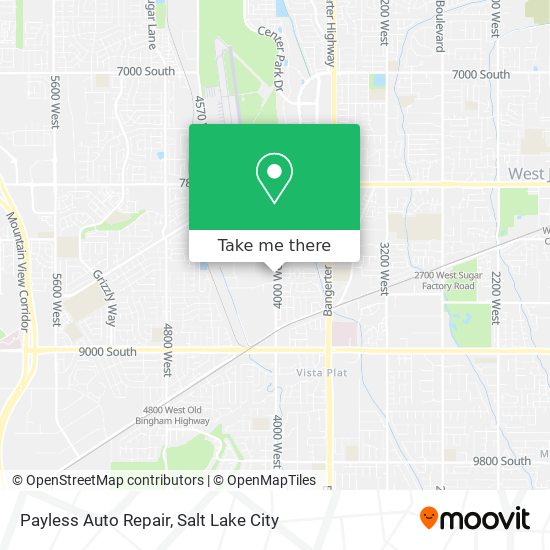 Mapa de Payless Auto Repair