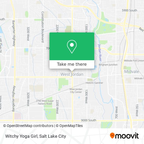 Witchy Yoga Girl map