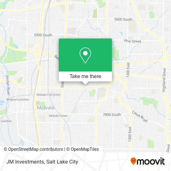 JM Investments map