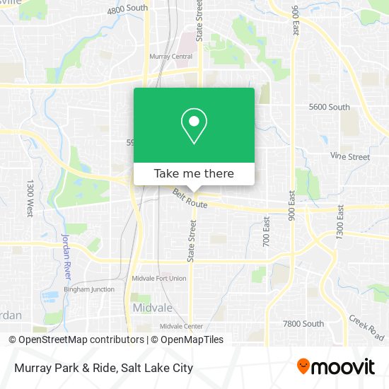 Murray Park & Ride map