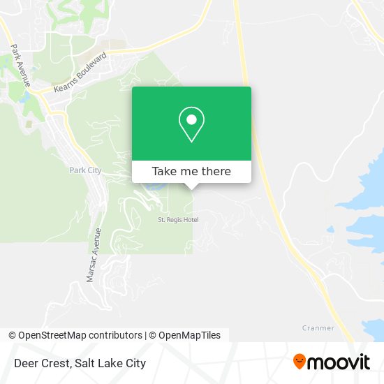 Mapa de Deer Crest