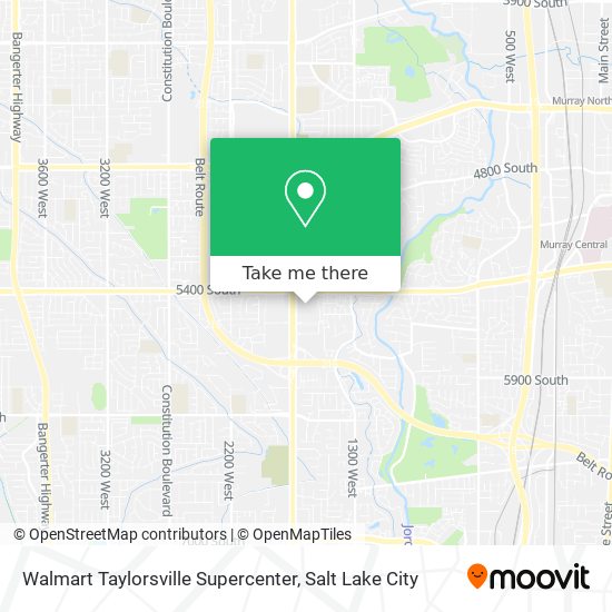Walmart Taylorsville Supercenter map