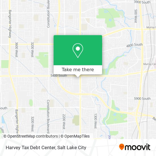 Harvey Tax Debt Center map