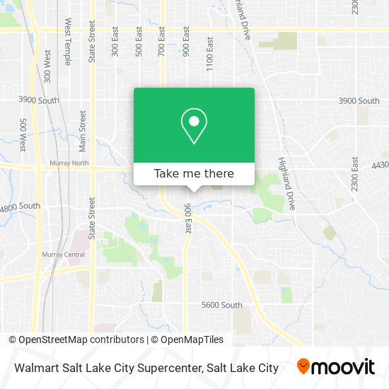 Walmart Salt Lake City Supercenter map