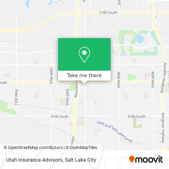 Mapa de Utah Insurance Advisors