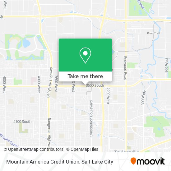 Mapa de Mountain America Credit Union