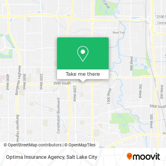 Mapa de Optima Insurance Agency