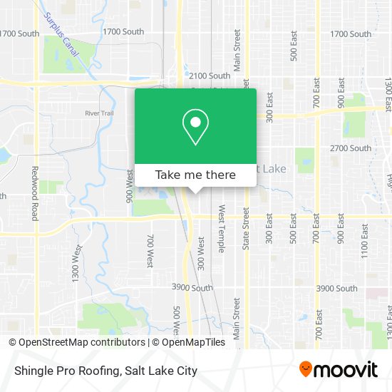 Shingle Pro Roofing map