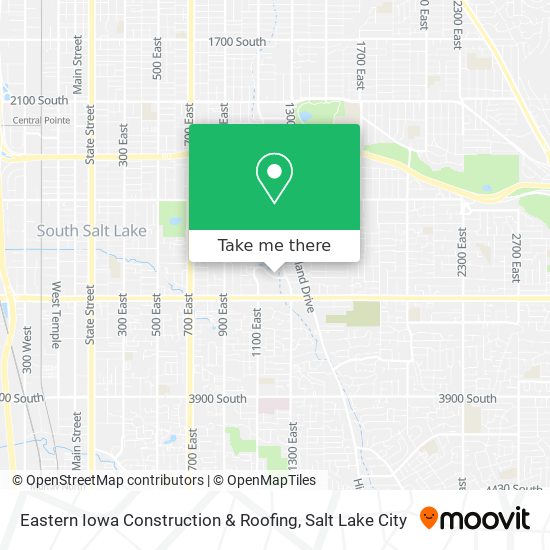 Mapa de Eastern Iowa Construction & Roofing