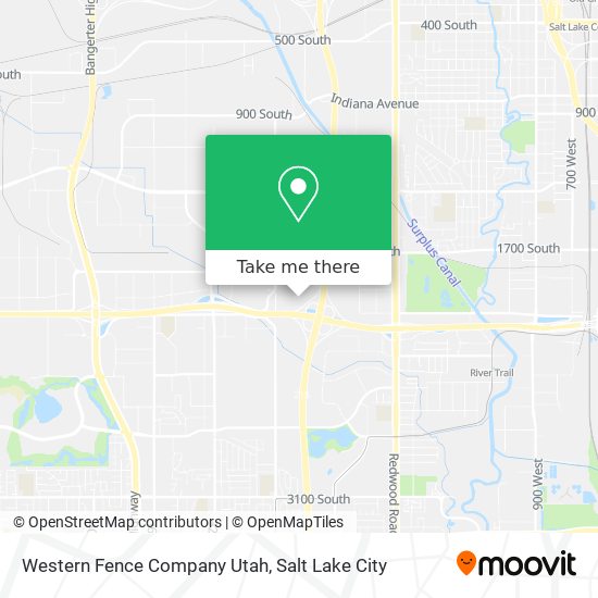 Western Fence Company Utah map
