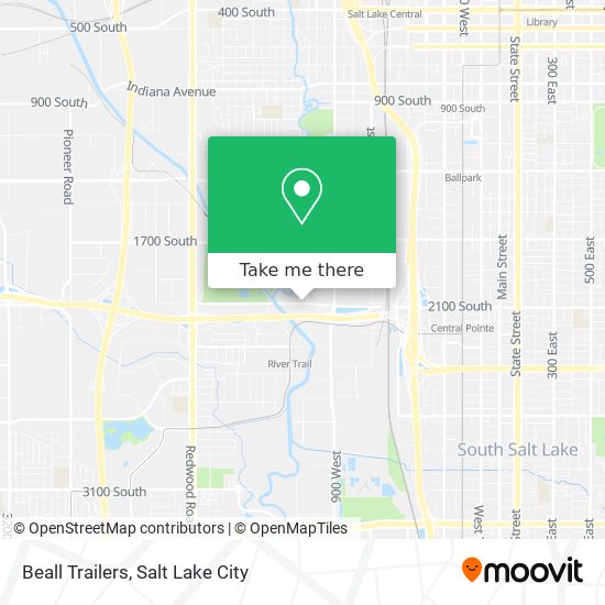 Beall Trailers map