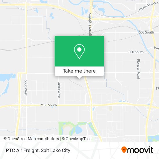 PTC Air Freight map