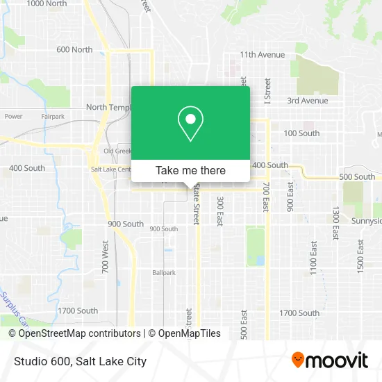 Studio 600 map