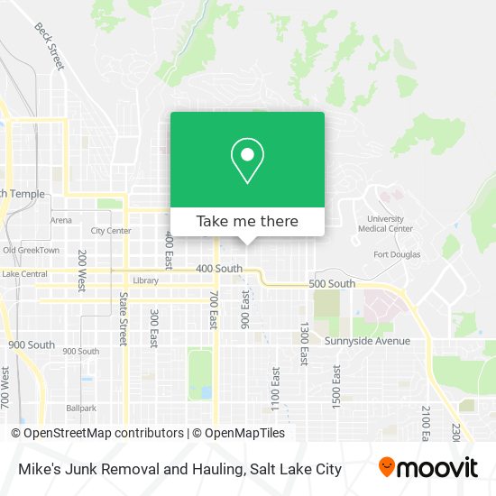 Mike's Junk Removal and Hauling map